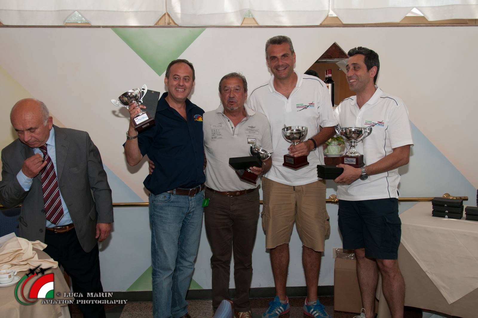 La premiazione del primo Rally delle Valli Aretine