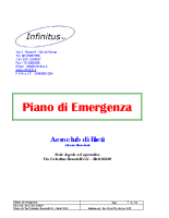 Piano di Emergenza Aeroporto di Rieti (Revisione B)