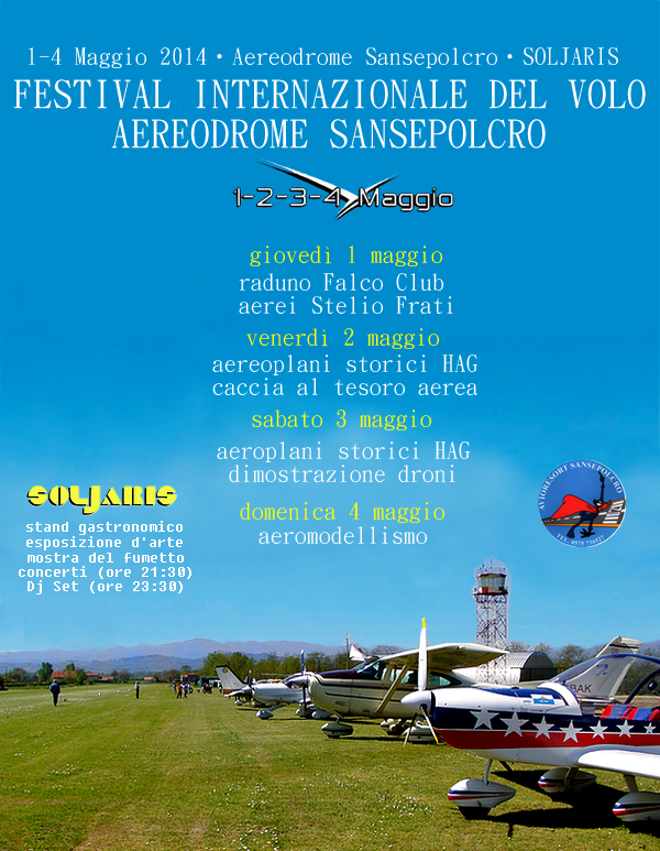 Palazzolo di Sansepolcro - Festival Internazionale del Volo 2014