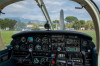 Il Cockpit del Piper reatino con marche D-ECJI.