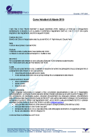 Regolamento del Corso Istruttori Aliante 2015