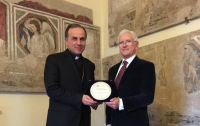 Con il Vescovo Domenico Pompili