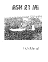 Flight Manual ASK21Mi (I-AEVM in Inglese)