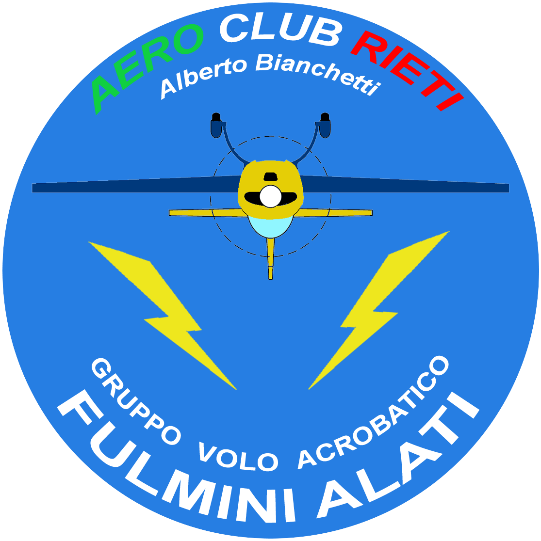 Logo Gruppo Volo Acrobatico Fulmini Alati