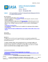 Safety Information Bulletin EASA 2016-14 – Batterie al Litio