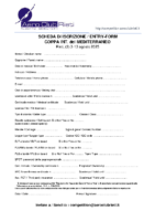 Scheda di Iscrizione – Entry Form CIM 2025